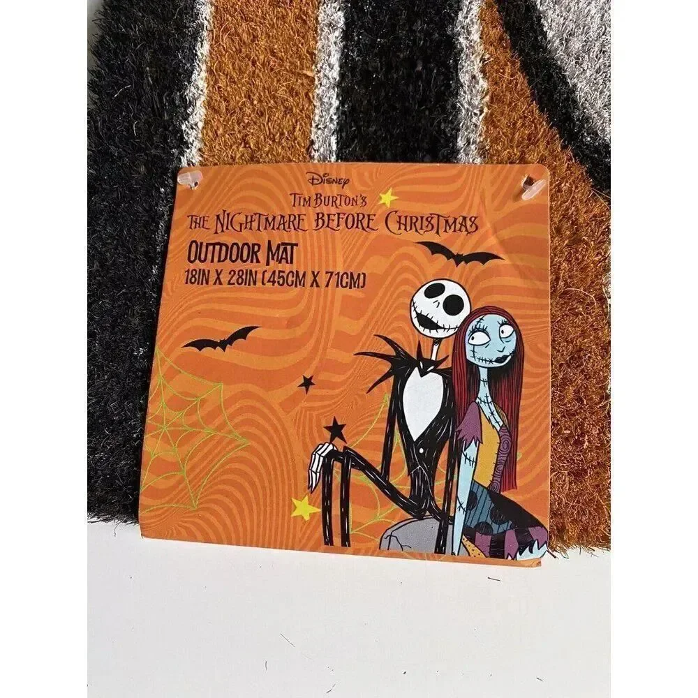 Disney Nightmare Before Christmas Jack Skellington Coir Doormat 18x30